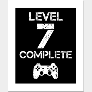 Level 7 Complete T-Shirt - Celebrate 7th Wedding - Gift Posters and Art